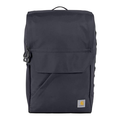 Carhartt 21L Top-Load Backpack, Durable Water Resistant Coated Canvas Base W/ 17" Laptop Sleeve, Bluestone - color: Bluestone