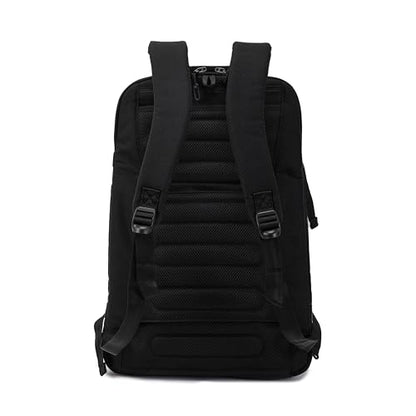 Hedgren TRIP LARGE Travel Backpack – Expandable, Water-Repellent RPET, Carry-On with RFID Protection, Laptop & Clothing Compartments, Rain Cover & Smart Sleeve - 36.2 L (Black) - color: Black