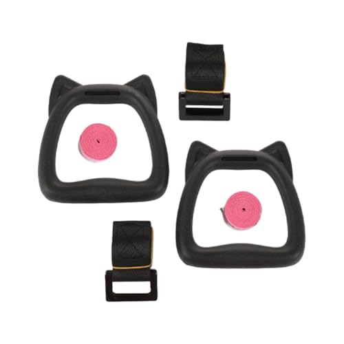 Ciieeo Gymnastic Rings with 1m Adjustable Straps, Professional Pull-up Training Workout Rings for Body Strength, Sturdy Fitness Equipment Set for Boys and Indoor Gymnastics