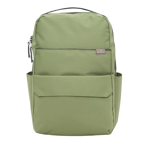 RED ROVR Roo Lightweight 1 LB Diaper Bag Backpack | 11 organizational pockets| Durable & Water-Resistant (Moss) - color: Moss