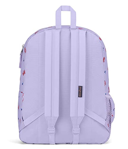 JanSport Cross Town Backpack 17" x 12.5" x 6" - Simple Bag for Everyone with 1 Main Compartment, Front Utility Pocket - Premium Class Accessories - Lagoon Luau - color: Lagoon Luau