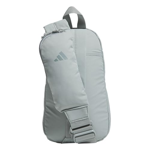 adidas Essentials 3 Crossbody – Sling Bag with Phone Pocket - color: Wonder Sage Green
