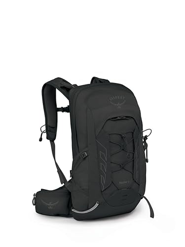 Osprey Talon 11L Men's Lightweight Hiking Backpack - Small Daypack for Travel & Camping, Black/Coal Grey - color: Black/Coal Grey, size: 11L - Standard Fit