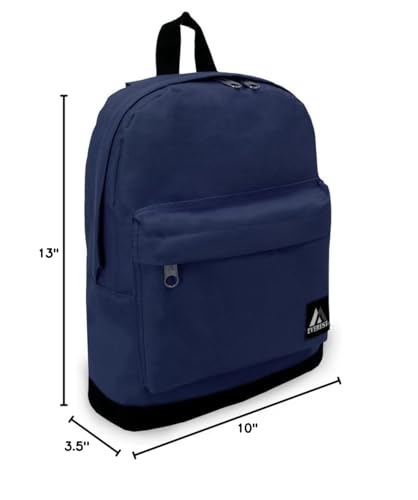 Everest 10452 Mini Backpack, 13", Navy - color: Navy