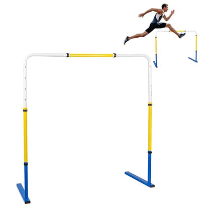 Adjustable Height Hurdles Track and Field,Detachable Agility Speed Jumping Training Equipment for Kids,Youth and Adults,Indoor & Outdoor Use（1 Pack）