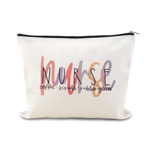 Nurse Essentials Bag for Work Small Nursing Pouch for Supplies Nurse Practitioner Birthday Gifts for Women Nursing School Student Makeup Bag Nurses Week Gifts Bags Graduation Gifts for Nurses Female - color: Nurse Essentials Bag for Work