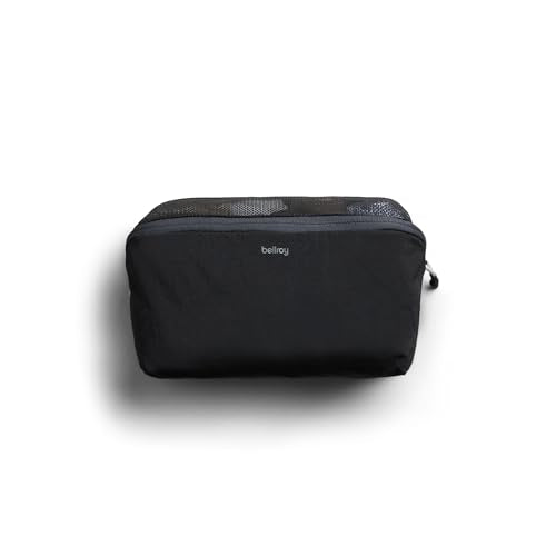 Bellroy Packing Cube 4L (Organizer Packing Pouch with Internal Zip Pocket and Durable, Lightweight Design) - Black - color: Black