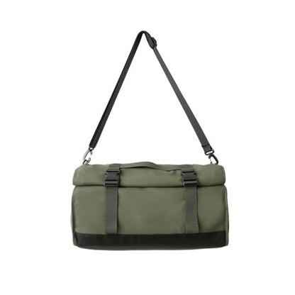 Large capacity travel bag, business travel carry-on baggage backpack, wet and dry separation sports and fitness bag(Green) - color: Green