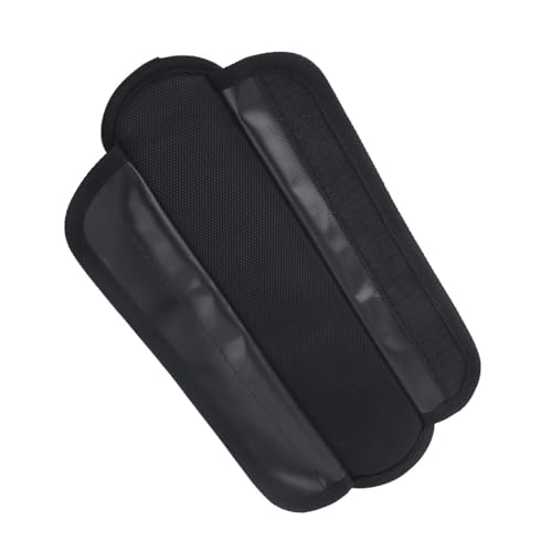 ‌2 Pack Shoulder Pads for Guitar & Backpack, Thickened Anti-Slip Shoulder Strap Pad - Detachable Comfort Cushion for Guitarist Accessory (Black)