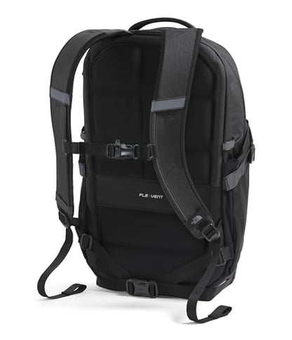 The North Face Recon Everyday Laptop Backpack - Daypack, Water Repellent, Laptop Sleeve, 2 Water Bottle Pockets, Asphalt Grey Light Heather/TNF Black-NPF, One Size - color: Asphalt Grey Light Heather/Tnf Black-npf, size: 30L