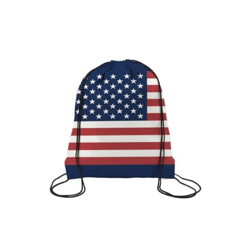 TREBIN 2026 Soccer Cup Drawstring Backpack, Soccer Gym Bag in National Flag Colors, Sports Bag Sackpack Cinch Bag (United States Fan) - color: United States Fan