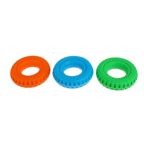 Milisten 3pcs Hand Exercise Grip Rings Silicone Hand Grippers 40-60lb Resistance Training Aids and Strength