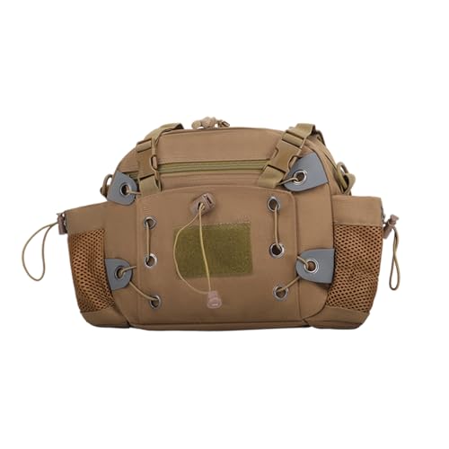 MiOYOOW Sports Chest Bag, Waterproof Outdoor Vest Bags Lightweight Molle Chest Pouch with Removable Shoulder Strap for Hunting Cycling Hiking