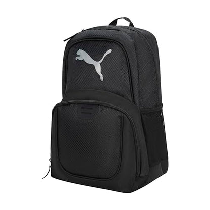 PUMA EVERCAT CONTENDER BACKPACK - color: Black/Silver, style: Contender Backpack With Laptop Sleeve, Item Organizer & Media Pocket