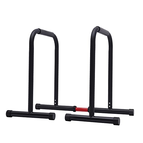Dip Stand Station, Dip Station Functional Dip Stands Fitness Workout Dip bar Station Stabilizer Push Up Stand, Dip Bar, Adjustable Bars for Home Workout, Dip Station with 440LBS Loading Capacity