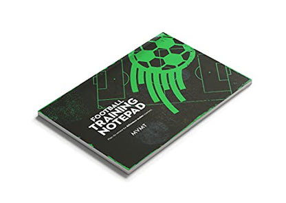 Soccer Training Notepad by MVMT Sports, 50 Page 8.27 x 11.69 inch Tactical Practice Planner for Soccer Coaches. Plan and Review Quickly and Easily. Write Targets, attendance, Drills and More.