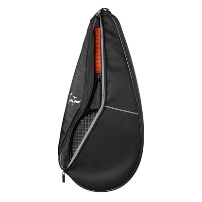 WILSON RF Tennis Racket Cover-Black - size: Holds 1 Racket