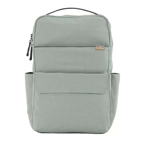 RED ROVR Roo Lightweight 1 LB Diaper Bag Backpack | 11 organizational pockets| Durable & Water-Resistant (Sage) - color: Sage (Stuffed)