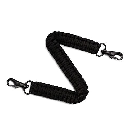 NATURE PIONEOR Universal Replacement Paracord Handle with Metal Hooks for Water Bottle Holder,Bags - size: Handle Strap(9.8'')