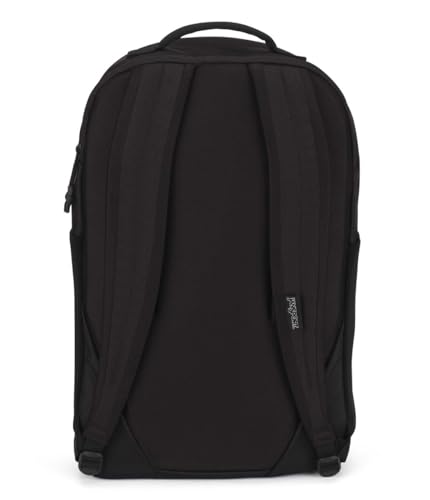 JanSport Inbound Pack – Large Main Compartment, Dual Water Bottle Pockets, and Dedicated 15-Inch Padded Laptop Pocket, Black - color: Black