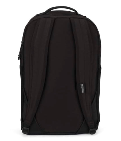 JanSport Inbound Pack – Large Main Compartment, Dual Water Bottle Pockets, and Dedicated 15-Inch Padded Laptop Pocket, Black - color: Black