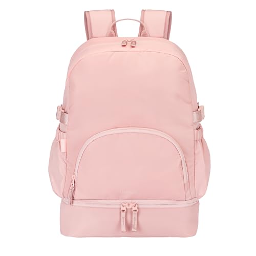 Bentgo 2-in-1 Adult Backpack & Insulated Lunch Bag - color: Soft Blush
