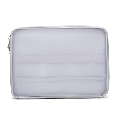 CONMOTO Laptop Case Sleeve,13 inch 15inch Computer Carrying Bag Laptop Sleeve Compatible for MacBook Air/Pro, HP, Dell, Lenovo, Acer - color: Grey, size: 15 inch