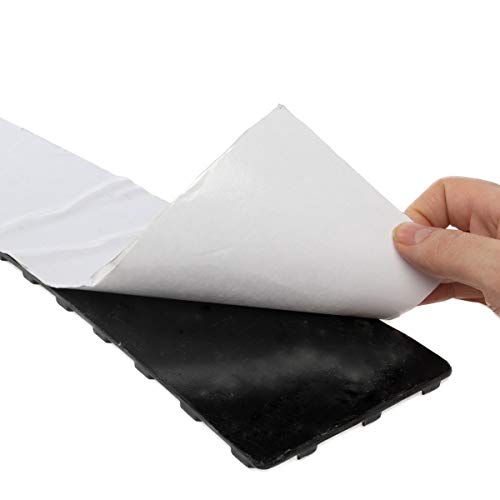 4" X 17-1/2" Self-Adhesive Non-Slip Rubber Safety Step