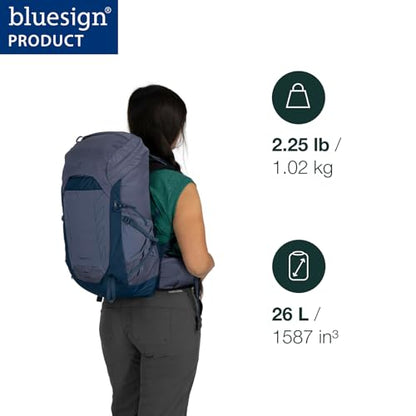 Osprey Tempest 26L Women's Lightweight Hiking Backpack - Daypack for Travel & Camping, Frosty Mint Green/Botanica - color: Frosty Mint Green/Botanica, size: 26L - Standard Fit