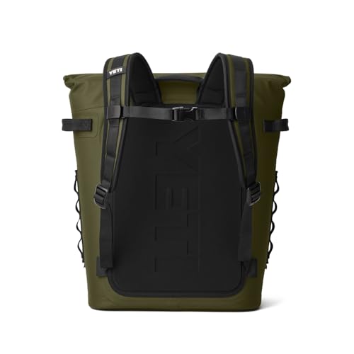 YETI Hopper M Series Backpack Soft Sided Coolers with MagShield Access - color: Olive, size: M20