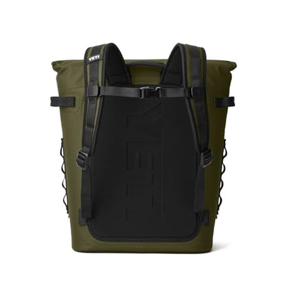YETI Hopper M Series Backpack Soft Sided Coolers with MagShield Access - color: Olive, size: M20
