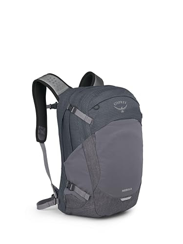 Osprey Nebula Commuter Backpack, Tungsten Soundwave/Grey Heather - color: Tungsten/Soundwave Grey Heather