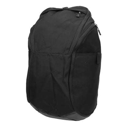 Basketball Backpack, Large Capacity Backpack with Laptop Compartment Dry Segregation Lightweight Sports Backpack for Exercise Ball Compartment - color: Black