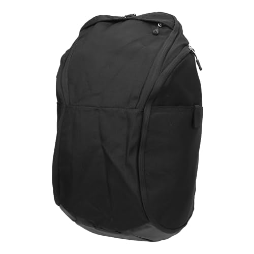 Basketball Backpack, Large Capacity Backpack with Laptop Compartment Dry Segregation Lightweight Sports Backpack for Exercise Ball Compartment - color: Black