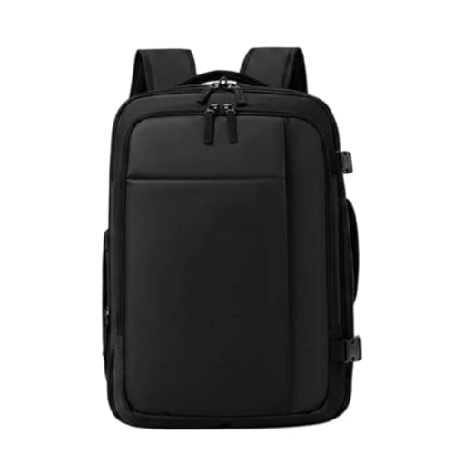 Gralara Travel Backpack with Shoe Compartment Multi-Function Large Capacity Travel Bag Tear-Resistant for Weekend Trip, Black, Black - color: Black