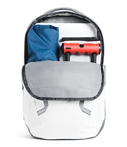 The North Face Women's Vault Everyday Laptop Backpack, TNF White Metallic Melange/Mid Grey, One Size - color: Tnf White Metallic Melange/Mid Grey