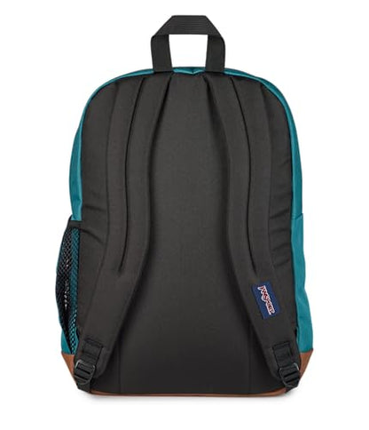JanSport Cool Backpack with 15-inch Laptop Sleeve, Large Computer Bag Rucksack with 2 Compartments, Ergonomic Straps, Emerald Pool - color: Emerald Pool