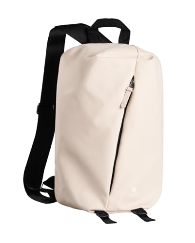 pack all 12L Water-Resistant Backpack, Lightweight Compact Daypack - color: Light Beige