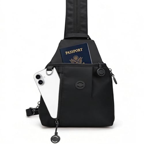 Oxford Waterproof Travel Purses for Women. 3 in 1 Anti Theft Travel Tote Bag,Trail Pocket Multi Pocket Crossbody Bag. - color: Black
