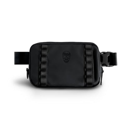 Gymreapers Travel Small Crossbody Bags for Men & Women with Hidden Pocket - Waterproof Crosssbody Fanny Pack for Men with Adjustable Shoulder Sling Belt for Traveling, Running & Hiking (Onyx) - color: Onyx