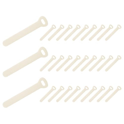 PATIKIL 30Pcs Leather Zipper Pull, 2.6" Replacement Zipper Puller Extender Backpack Luggage Sliders for Handbags Suitcases Bags Wallets Jackets Coats Pull Tabs, Apricot - color: Apricot