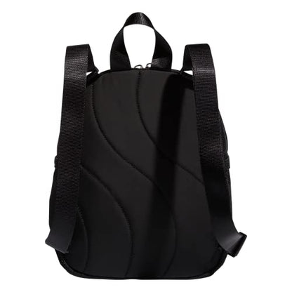 adidas Linear Mini Backpack for Women – Casual Small Purse Bag - color: Black