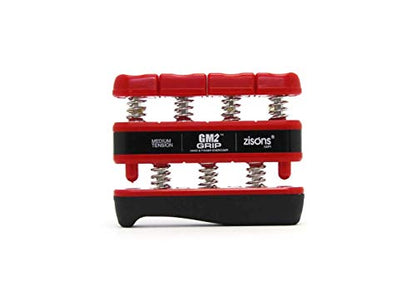 GM2 Grip Exerciser, Hand Exerciser, Finger Exerciser. 9lb(Black) 7lb(Red) 5lb(Blue) - color: Red