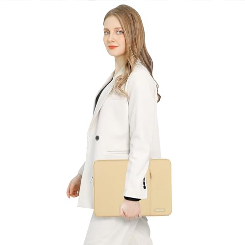 MOSISO Laptop Case 13 inch, Laptop Sleeve Compatible with MacBook Neo/Air/Pro 13 inch with A18/M5/M4/M3/M2/M1 Chip 2026-2016, Polyester Vertical Computer Sleeve Bag with Pocket, Camel - color: Camel, size: 13 inch