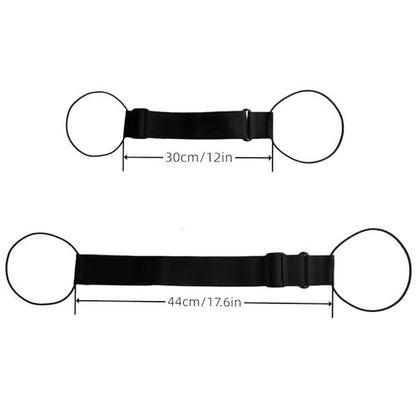 4 Pack Luggage Straps Suitcase Adjustable Elastic Belt