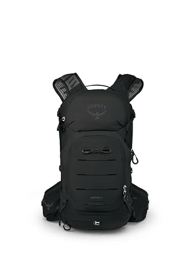 Osprey Raptor 14L Men's Mountain Biking Backpack with Hydraulics Reservoir - color: Black, style: 14l