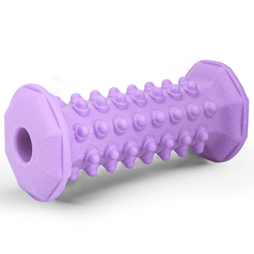 Plantar Fasciitis Relief,Foot Roller,Foot Massager Roller for Deep Tissue Muscle Massage,Portable Reflexology Tool-Purple - color: Purple