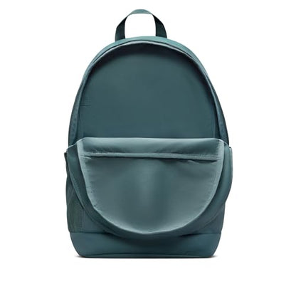 Nike Unisex Kids' Classics Elemental Backpack (20L) | Boys and Girls - color: Mineral Slate/Orange/White