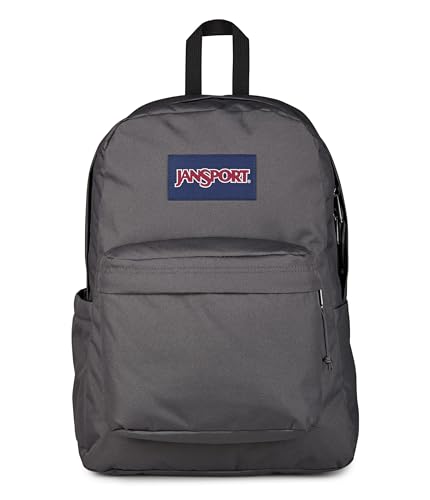 JanSport SuperBreak Plus Backpack - color: Smokey Grit