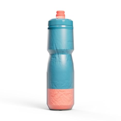 CamelBak Podium Chill Insulated Bike Squeeze Water Bottle, Cold Retention for Cycling, 24oz, Mercury Teal - color: Mercury Teal